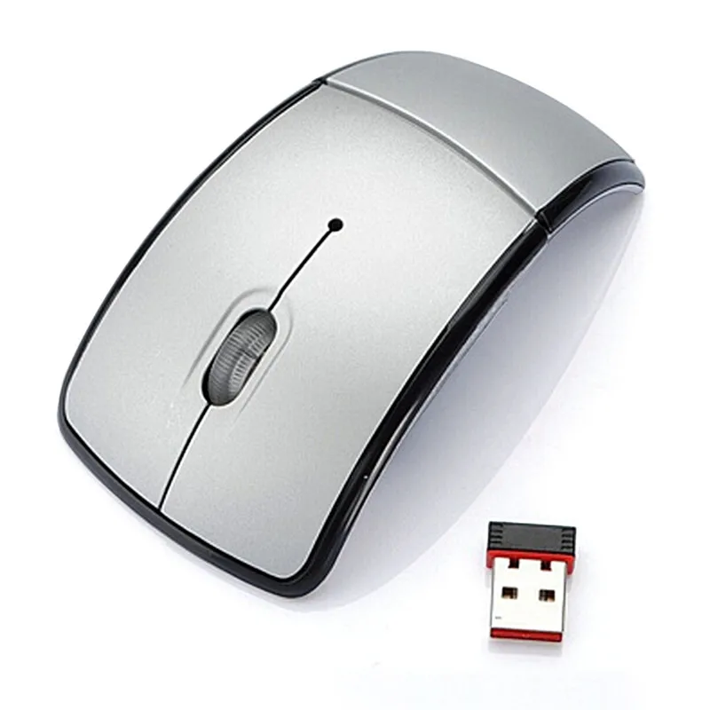 2,4 ГГц оптическая Складная беспроводная компьютерная мышь беспроводные мыши USB складной мышь приемник Mause для ноутбука Macbook Mac мыши