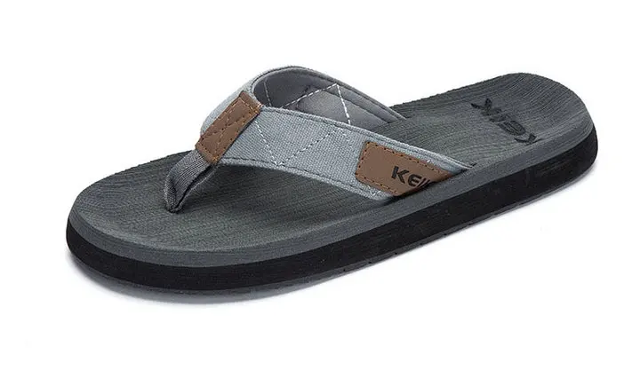 High Quality Popular Outdoor Beach Flat Sandals Man Slippers Mens Rubber Sole Orthotic Flip Flops (7)