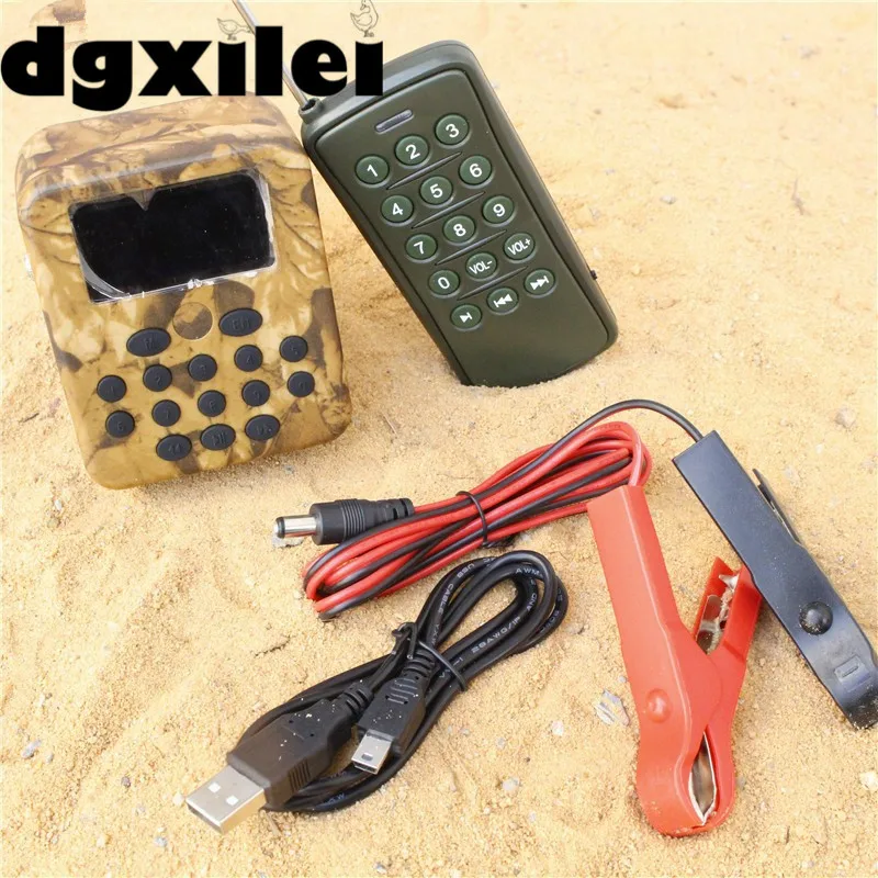 100 200m Remote Control Hunting Bird Sound Mp3 Player 50w Speaker Portable Bird Caller With