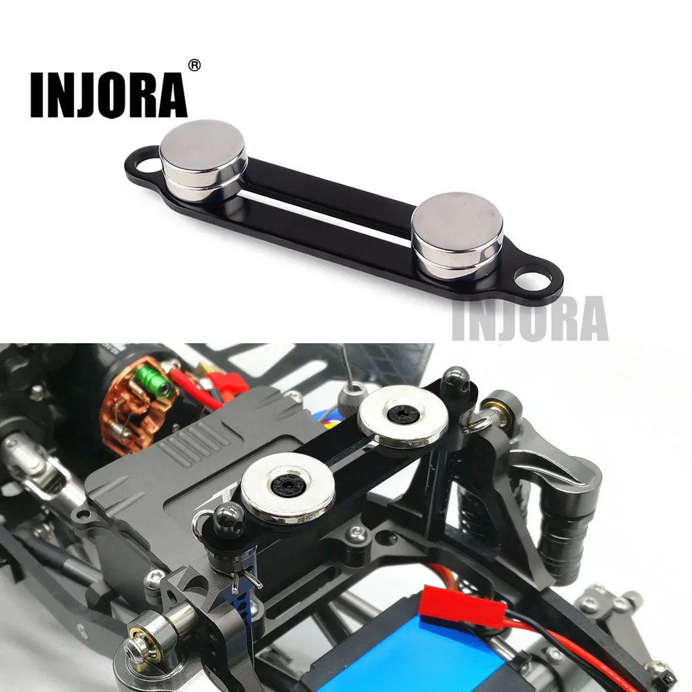 

INJORA 1PCS Shell Column Magnetic Stand Invisible Body Post for 1:10 RC Crawler Car Axial SCX10 & SCX10 II 90046