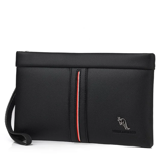 black purse long strap