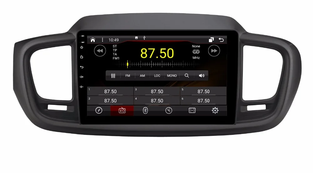 Flash Deal OTOJETA DSP stereo carplay android 8.1.2 car radio for kia sorento 2015 2016 LHD Gps navi ips screen video player tape recorder 1