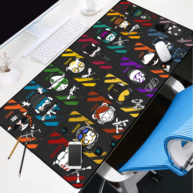 

800X300mm extra large mouse pad gaming mousepad tapis souris lock edge computer mechanical keyboard mouse mat non-slip mauspad