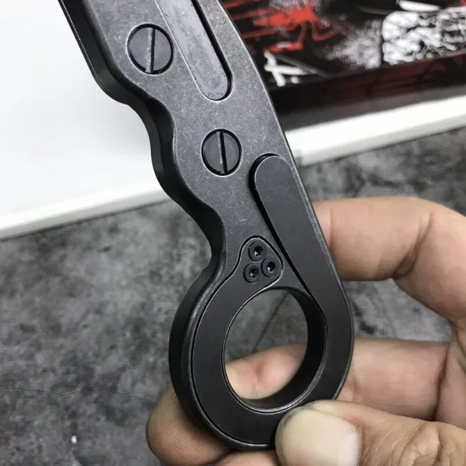 Karambit нож 60-61HRC M390 Порошковая сталь Высокое качество Открытый Отдых EDC инструмент выживания складной нож карманный нож Подарочный нож