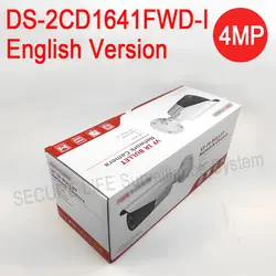 В наличии английская версия ds-2cd1641fwd-i заменить ds-2cd2645f-is 4mp переменным фокусным расстоянием POE Сети IP пули Камера POE H.264 +