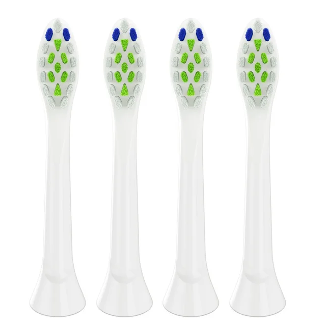 Сменные насадки для зубных щеток, 8 шт./лот, совместимые с Philips Sonicare HX6013/66 HX6930 HX9340 HX6950 HX6710 HX9140 HX6530 White