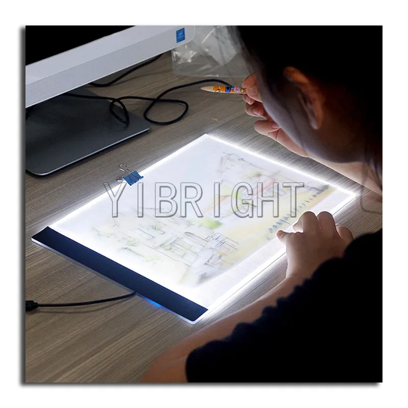 Diamond Painting A4 Luminescent Panel Cross Stitch LED Light Tablet Ultrathin 3.5mm Pad Apply to EU/UK/AU/US/USB Plug YN | Дом и сад