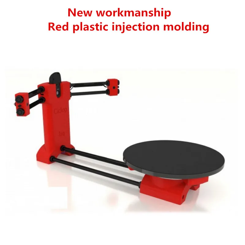 Open source DIY BQ Ciclop 3d scanner kit for 3d printer, designer and engineer DIY basic 3D scanner kit
