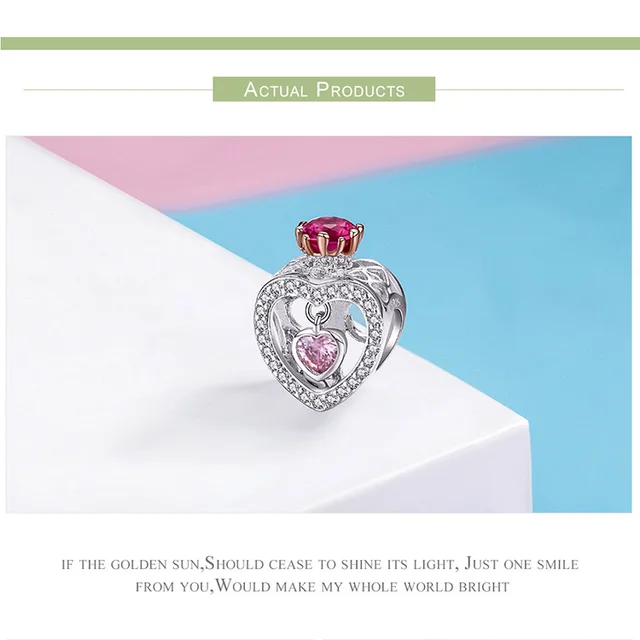 BAMOER 100 925 Sterling Silver Queen amp Princess Crown koraliki miłość serce Charms Fit bransoletki Bangles Clear CZ Biżuteria SCC1115 tanie i dobre opinie Fine Beads Kształt serca Srebrny 1 5*1 1cm Zircon 67194112040 Stava 1 9g GDTC Rocznica zaangażowanie prezent Impreza ślub BAMOER 100 925 Sterling Silver Queen amp Princess Crown koraliki miłość serce Charms Fit bransoletki Bangles Clear CZ Biżuteria SCC1115 tanie i dobre opinie Fine Beads Kształt serca Srebrny 1 5*1 1cm Zircon 67194112040 Stava 1 9g GDTC Rocznica zaangażowanie prezent Impreza ślub