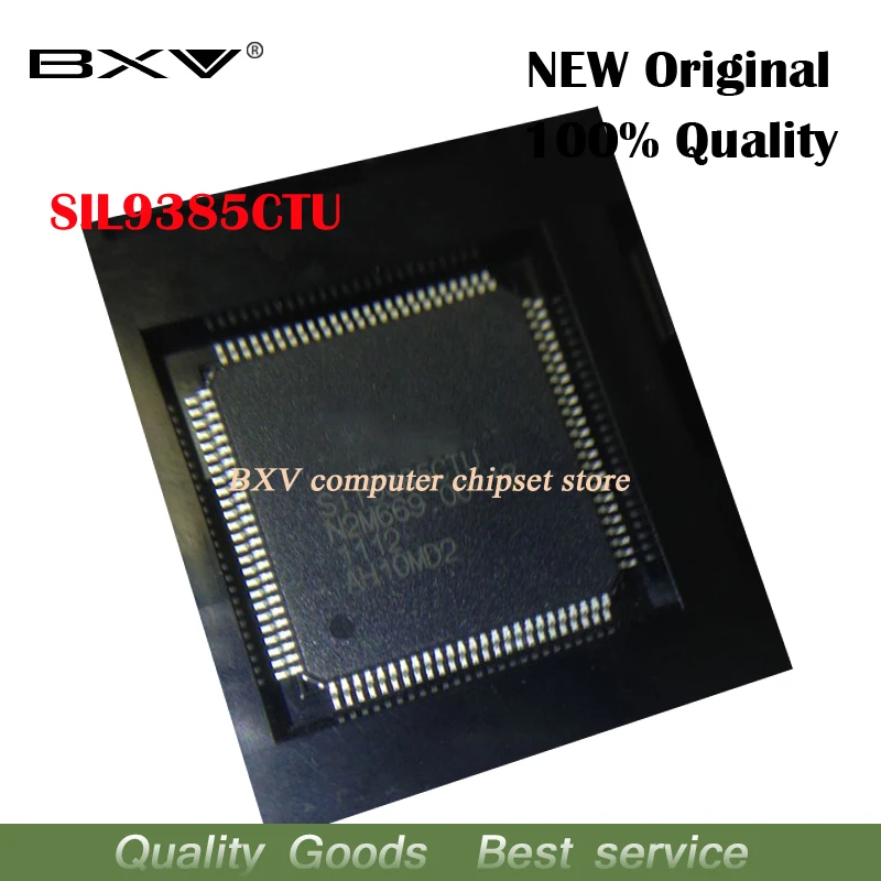 

5PCS SII9385CTU SIL9385CTU SI19385CTU LCD chip QFP