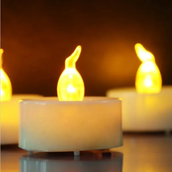 360PCS Romantic Happy Birthday Candle LED Tealight,Magical Birthday