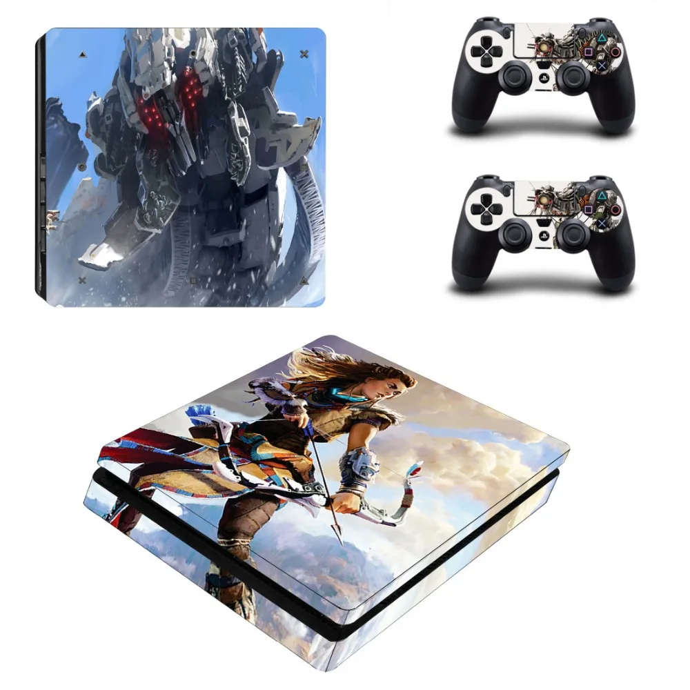 Horizon Zero Dawn PS4 Slim Skin Play station 4 наклейки винило стикер для Sony PlayStation4 консоль и
