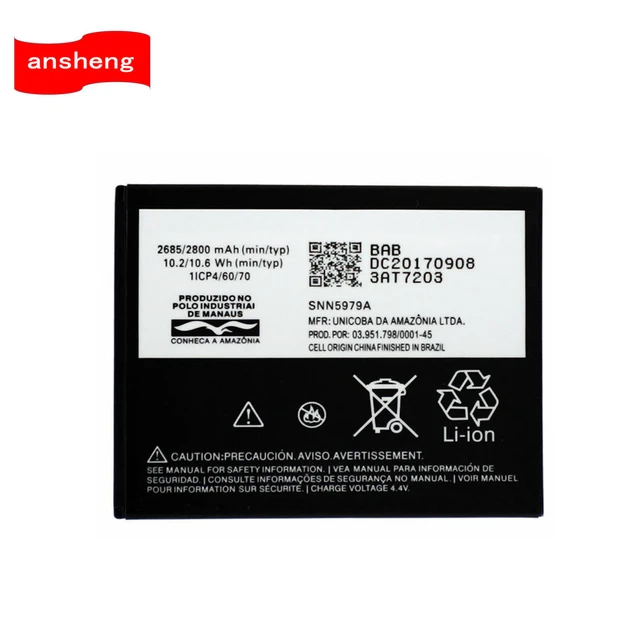 Motorola 2685 XT1706 GK50 Piller Için Yüksek Kalite Moto-E3 MAh.