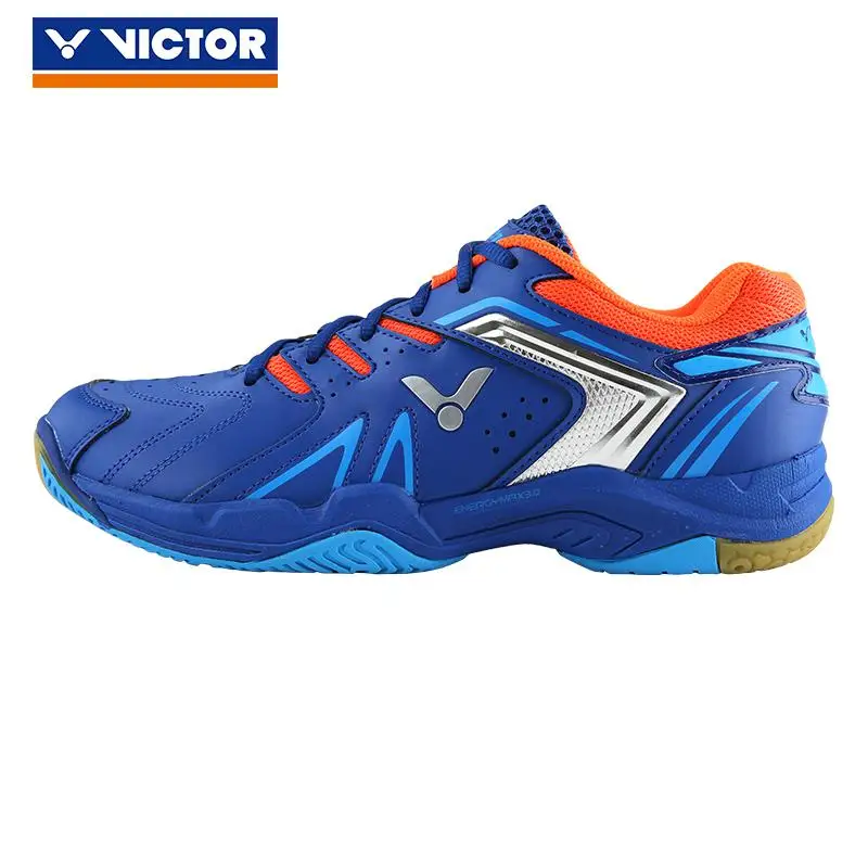 Оригинальные кроссовки VICTOR профессиональная обувь для бадминтона спортивная обувь для помещений черная противоскользящая теннисная обувь A610II - Цвет: A610II B