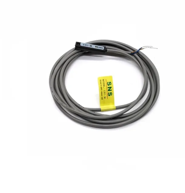 

2pcs Free Shipping CS1-M Red LED Pneumatic Cylinder Magnetic Sensor Reed Switch ,DC AC 5V - 120V