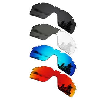 

SmartVLT 4 Pieces Polarized Sunglasses Replacement Lenses for Oakley Radarlock XL Vented - 4 Colors