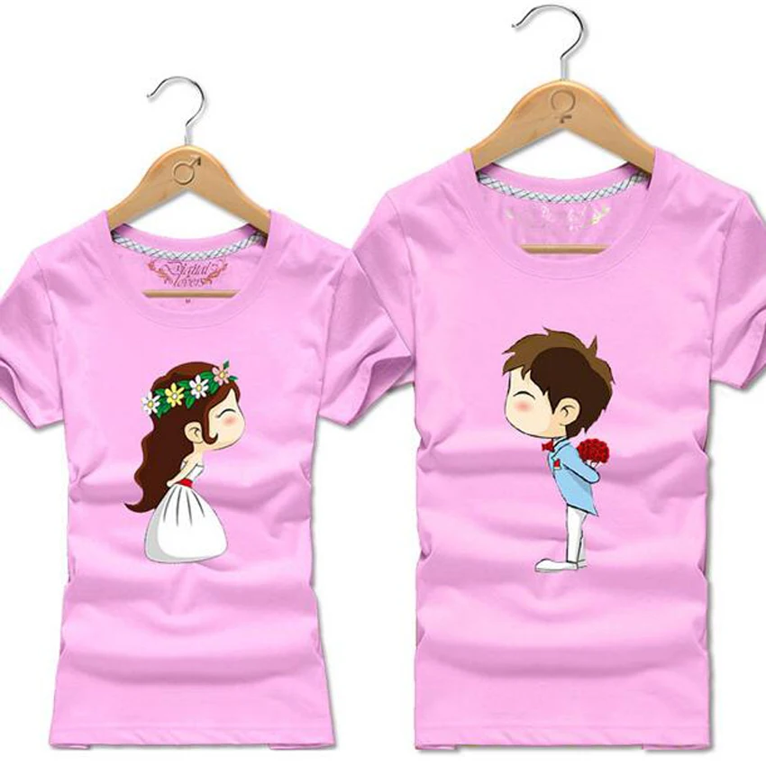 Matching couples clothing Matching couples shirts for him and her. Whether it's for your boyfriend or girlfriend, Valentine's Day or anniversary, these matching couple t-shirts are the perfect relationship gifts to say,