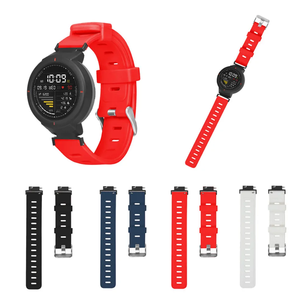 Ремешок для Xiaomi Amazfit Verge мягкий силиконовый ремешок умных часов сменные ремешки