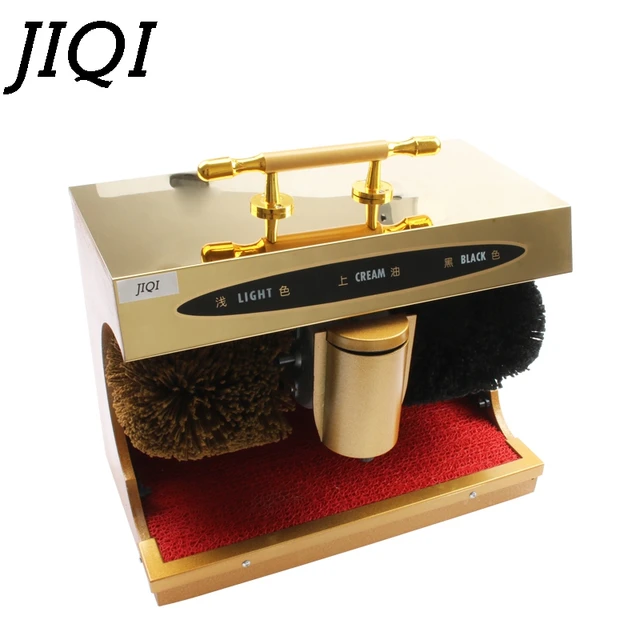 JIQI Electric Shoes Cleaner Dust Removal Bright Leather Care Polisher
