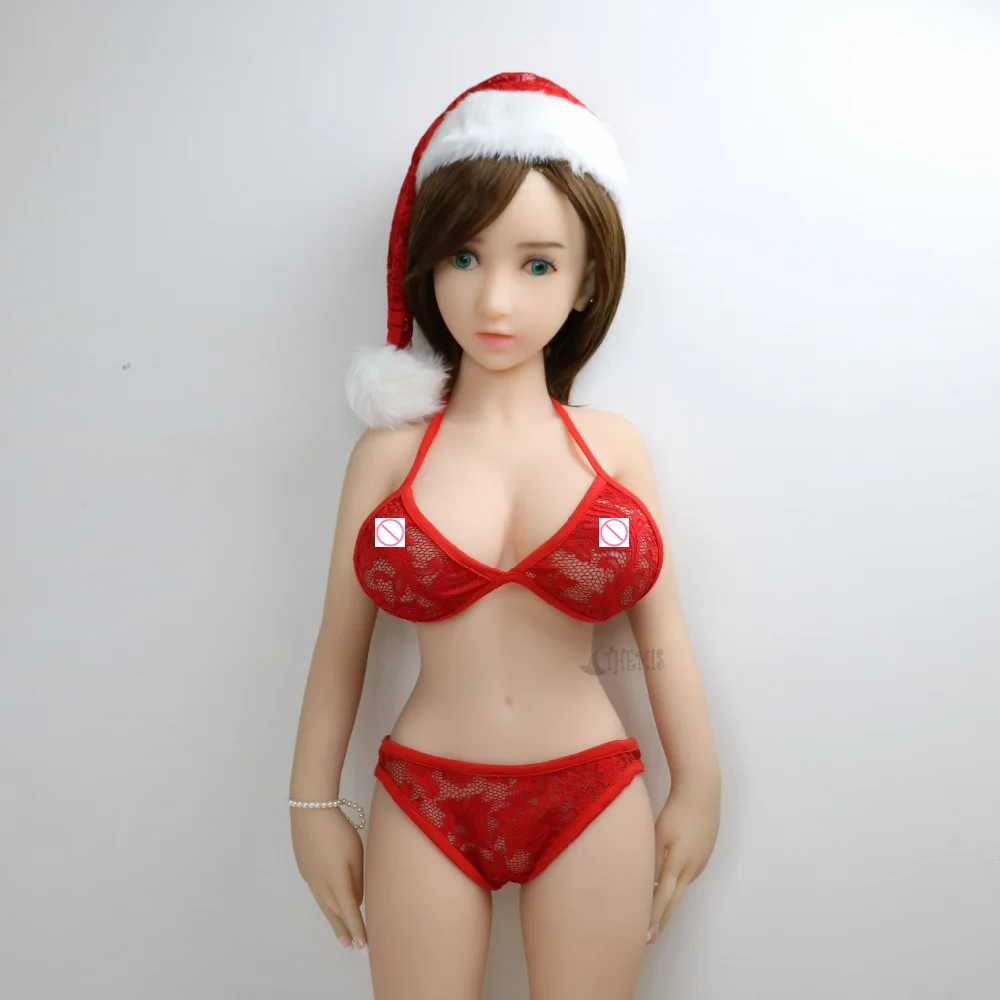 Athemis Sexy Lingerie Set for silicone font b doll b font Red lace font b sex