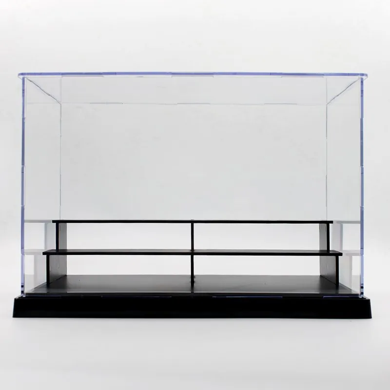 5 Types Acrylic Minifigures Building Blocks Display Box Showcase Self Assembly Display Case Cabinets Plastic Bricks Base Plate (24)