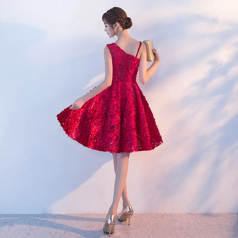 Robe de soiree красное вино кружево линия V образным вырезом с открытой спинкой без рукавов вечернее платье vestido de festa платье для выпускного вечера платья для дня рождения