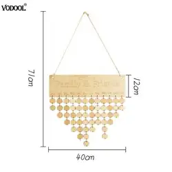 Поделки из дерева настенный календарь на день рождения напоминание доска специальный даты Марк знак друзей семьи календарь, планировщик