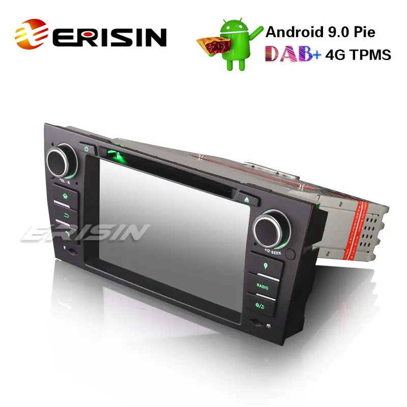 Erisin ES4867B 7 &quotAndroid 9 0 Pie OS автомобильный стерео DVD CD DAB + GPS Navi для BMW E90 Saloon E92 Touring E93