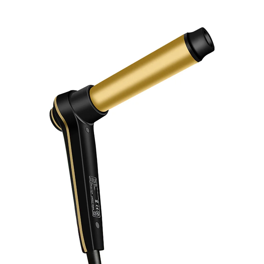 Hair Curling Iron with Even Heat V1 24K Gold Plated Long-lasting Curls & Digital Accuracy Temperature Display Hair Curler Wand Hair Curling Iron with Even Heat V1 24K Gold Plated Long-lasting Curls & Digital Accuracy Temperature Display Hair Curler Wand