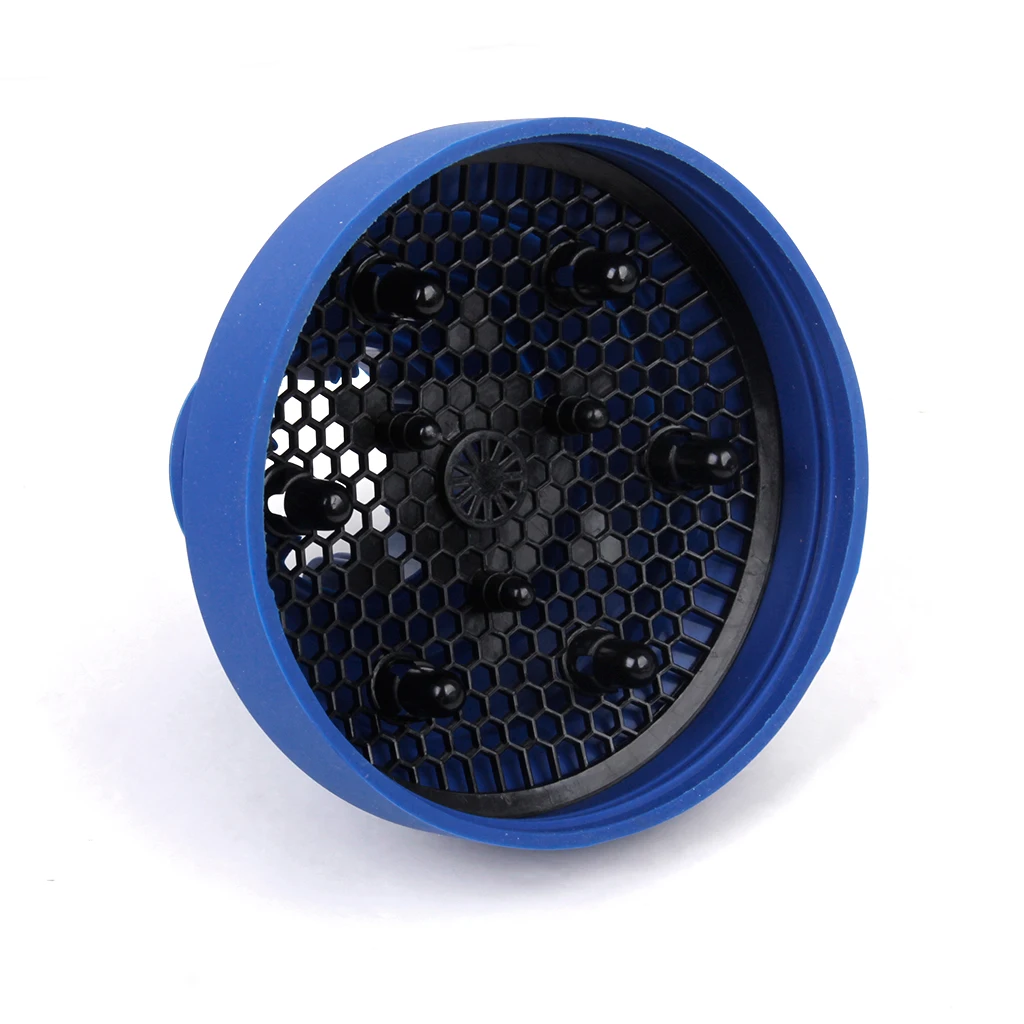 Hot Hair Blow Dryer Diffuser Retractable Portable useful Tool Silicone Folding Blue Salon Styling Tamer Tool