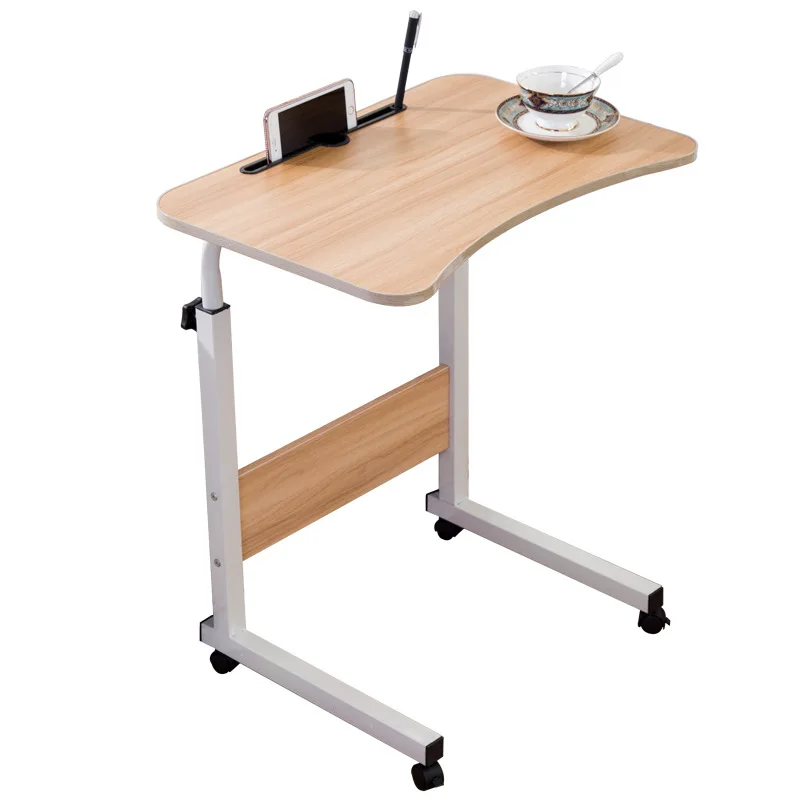 

Multifunctional Laptop Stand for Bed Portable Computer Desk with Universal Roller Computer Table 70-90cm Adjustable 3 Colors