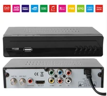 Brazil Peru VHF UHF Antenna Digital Terrestrial ISDB-T TUNER TV Receiver HD 1080P SET TOP BOX Support USB Record EPG HDMI Out