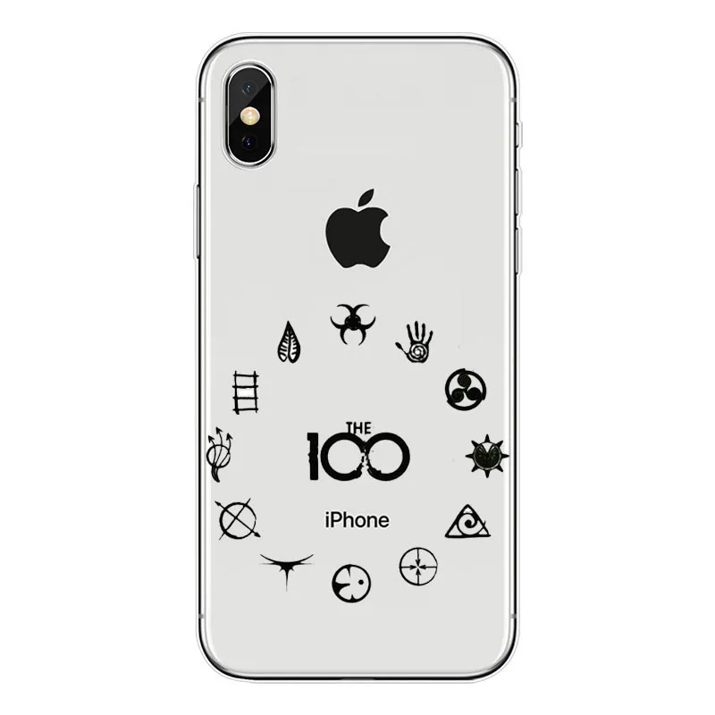 Caso Heda Lexa O 100 Programa de tv Coque Shell Caixa Do Telefone para iphone 8 7 6 Plus X 5 4 мягкий прозрачный TPU Caso Capa