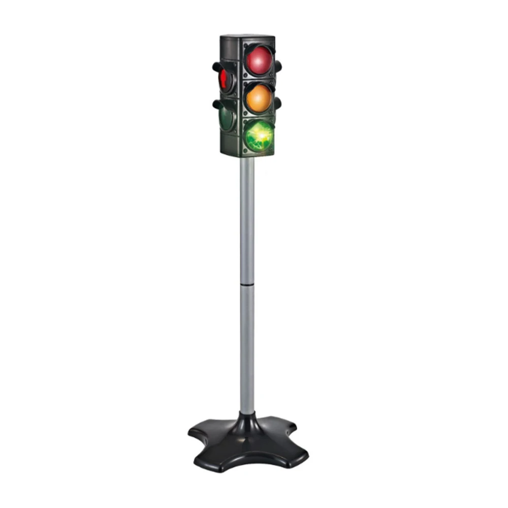 Educational Traffic Equipment Light Tool Children Safety Crossing Road Toys Traffic Signal Toy Early Childhood Educational Toys - Цвет: Черный