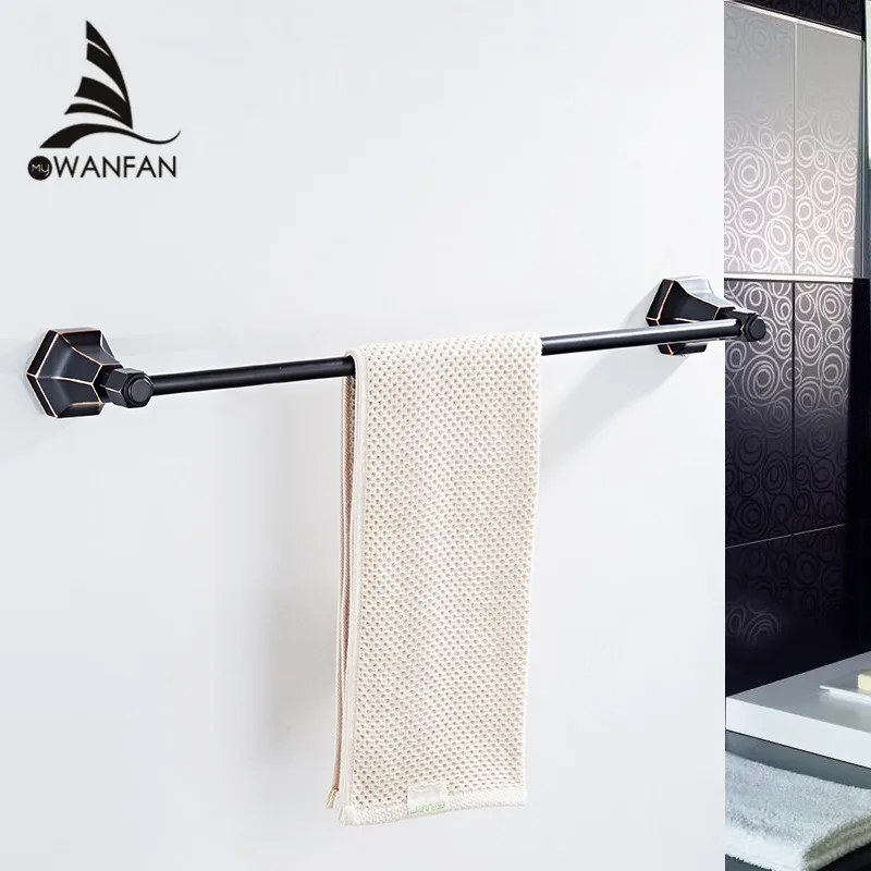 

Wall Mounted Bathroom Bath Towel Rack Bar Hotel Home Clothes Towel Holder Storage Rail Shelf 93010ORB