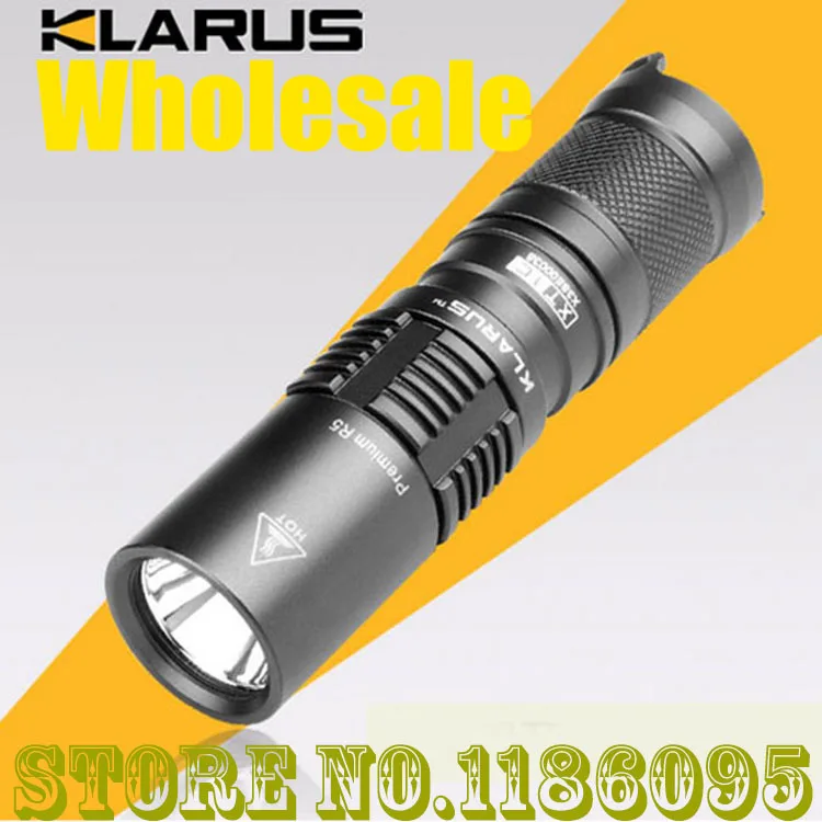 

1PC KLARUS XT1C Flashlight Cree XP-G R5 LED 245LM 4 Mode By 1 x CR123A Battery Waterproof IPX-8 Standard Camping Hiking Torch