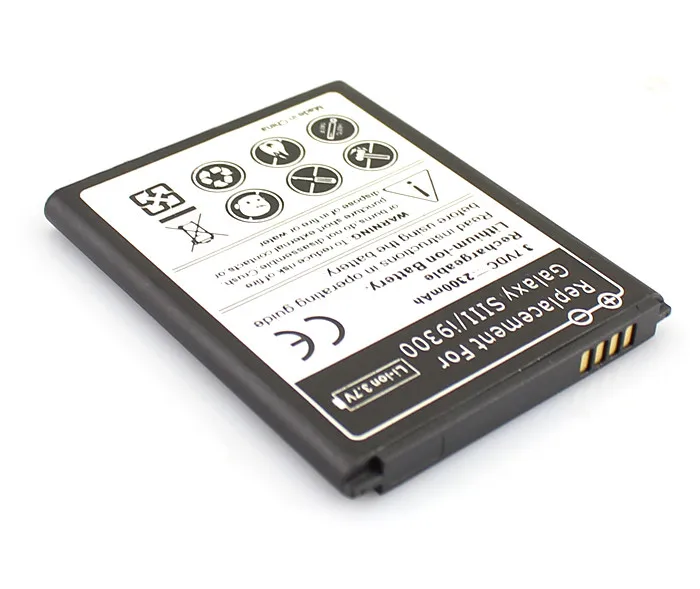 Аккумулятор для Samsung Galaxy S3 i9300 L710 i747 i535 R530 2x2300 mAh запасная батарея + настенное