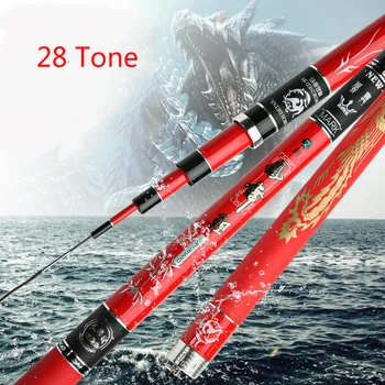 

28 Tonalty Taiwan Fishing Rod Superhard Competition Fishing Olta 3.9m 7.2m High Carbon Ultralight Power Hand Pole Canes De Pesca