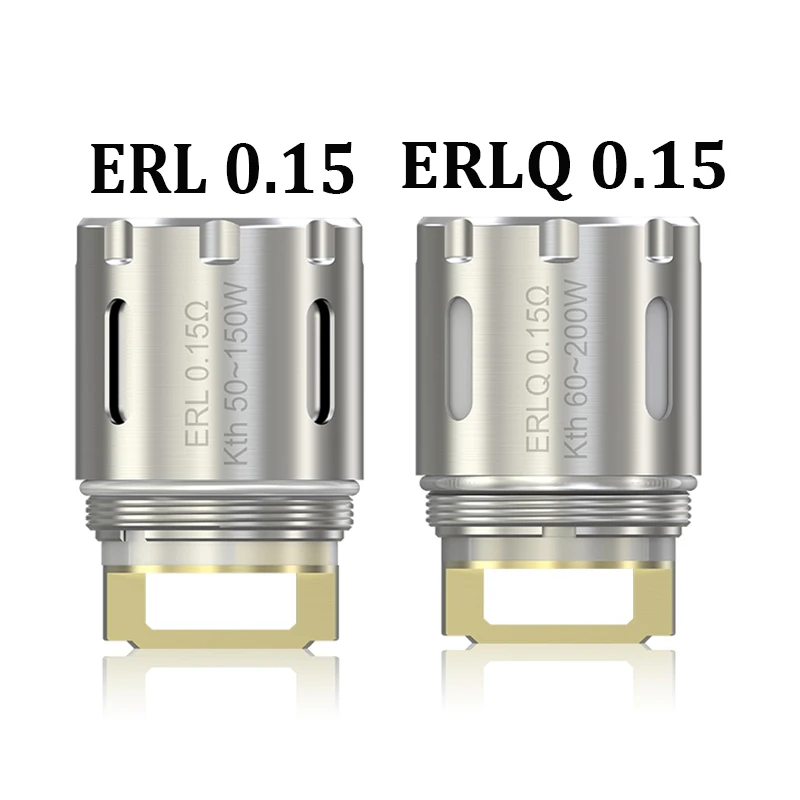 Eleaf ERL 0.15ohm Coil and ERLQ 0.15ohm Coil Melo RT 25 Tank Replacement Coil Head elektronik sigara ERL and ERLQ KA evaporators 2