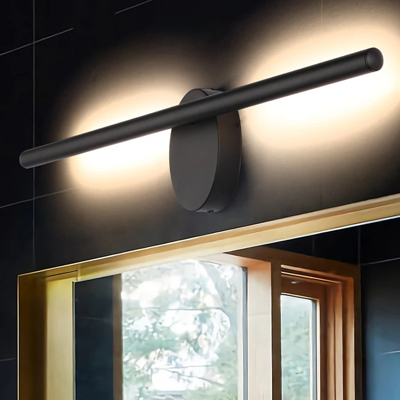  360 degree rotatable wall sconce nordic restaurant coffee decorative light america black bathroom l - 32988058978