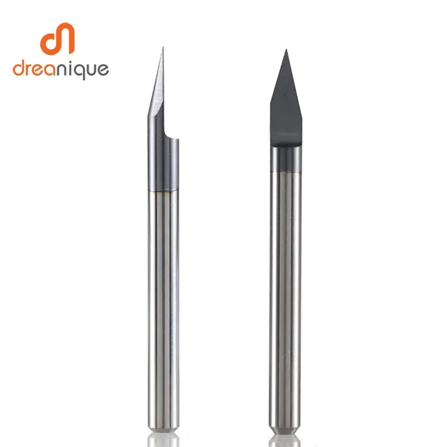 Set 10 Frese CNC 2mm In Metallo Duro - Per Incisione Su Legno, Metallo E Plastica - Foto 6