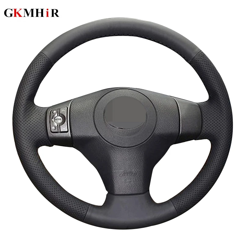 Чехол на руль из искусственной кожи для Toyota Yaris Vios RAV4 2006 2009 Scion XB 2008|Чехлы руль| |