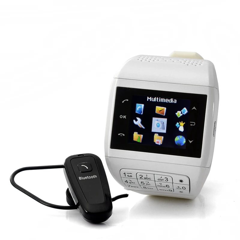 mobile watch with bluetooth headset