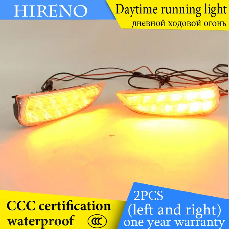 

Hireno AUTO WAY For Porshce Cyaenne 2007-10 Car Daytime running lights Signal Function Relay Waterproof 12V