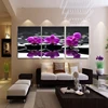 Cuadros en lienzo para decoración del hogar, imágenes de pared para sala de estar, pintura de pared de orquídeas, flores, sin marco ► Foto 2/6
