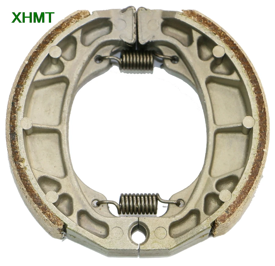 Для YAMAHA 80 RX SE 1982 Дисковые Запчасти, Тормозные Колодки Барабанные Передние Задние - Цвет: Carbon Rear Shoe