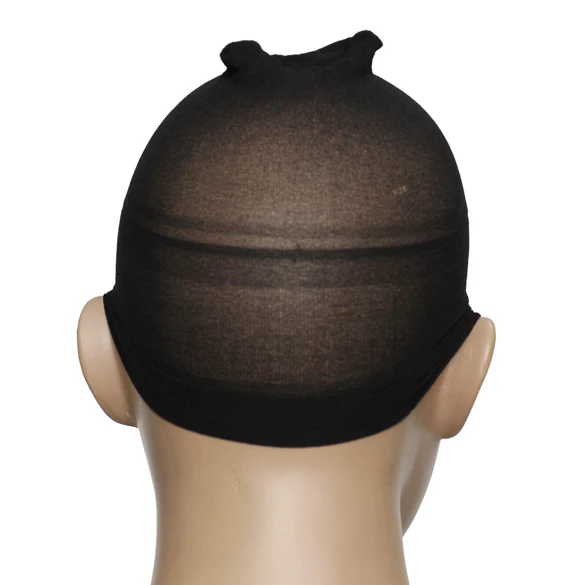 2pcs Black Unisex Stocking Wig Liner Cap Snood Nylon Stretch Hairnets Mesh 2pcs Black Unisex Stocking Wig Liner Cap Snood Nylon Stretch Hairnets Mesh