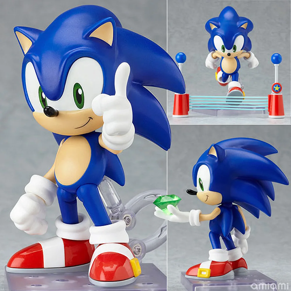 2018 Original Box Sonic the Hedgehog Vivid Nendoroid Series PVC font b Action b font font