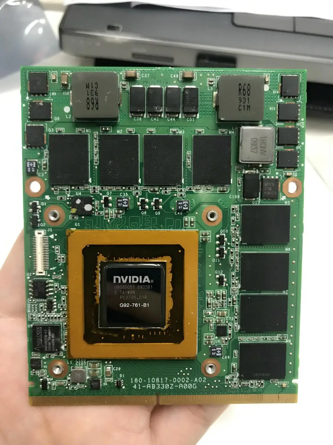 Для материнской платы DELL Alienware M17X M15X PCDDR3 1 ГБ MXM 3 графическая видеокарта n V idia GTX260M