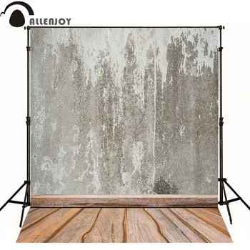 

Allenjoy photography backdrops for sale Board gluing dirty wall kids vinyl photocall Professional photographic background studio